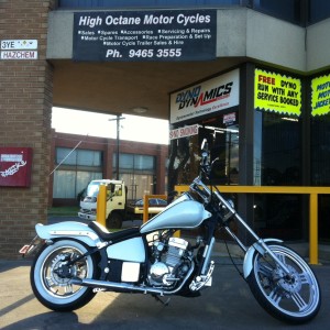 Pearl White Hunter Spyder